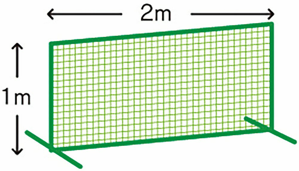 Facilities, Supplies - ゼットガッコウタイイク 防球フェンス取替用ネット1m×2m ZZ-ZN900N