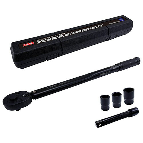 即納！トルクレンチ 3/8インチ 5-60N・m 差込角 9.5MM タイヤ交換 トルクレンチ 正逆回転可能 車 工具 自動車用 自電車 タイヤ交換 自転車修理 バイク用 専用ケース付き プレセット型 一年保証 正証明書 送料無料