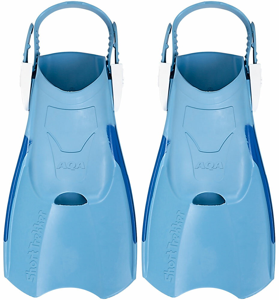 AQA スノーケリングフィン（サックス/ロイヤル・サイズ：L） KF-2497K-21-L エーキューエー アクア キヌガワ