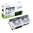 ASUS（エイスース） ASUS DUAL-RTX4070-O12G-WHITE / PCI-Express 4.0 グラフィックスボード DUAL-RTX4070-O12G-WHITE