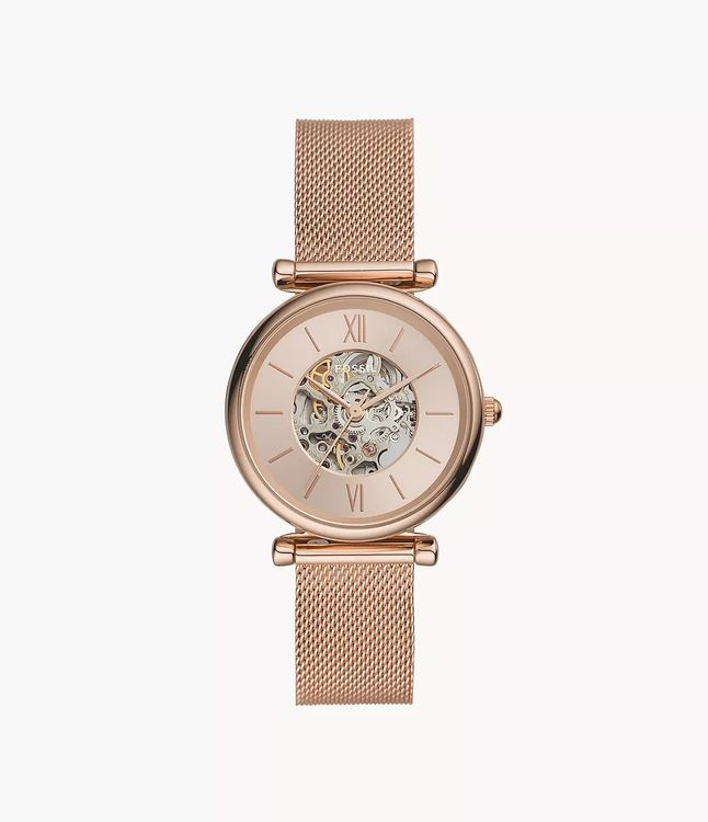 FOSSIL - フォッシル 【国内正規品】CARLIE 自動巻き　レディースタイプ ME3175【返品種別B】
