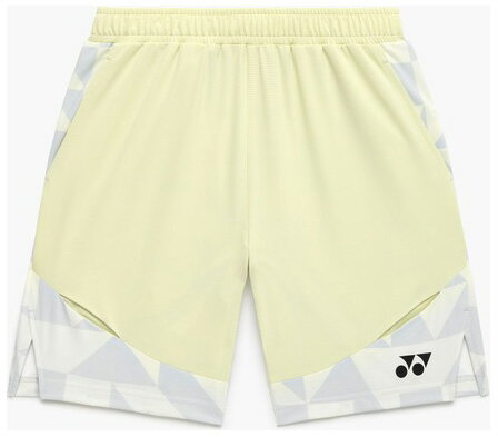 ヨネックス メンズ ニットハーフパンツ（シャンパン・サイズ：S） YO-15240-293-S YONEX