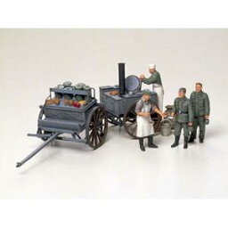 タミヤ 1/35 ドイツ 野戦炊事セット 【35247】 プラモデル