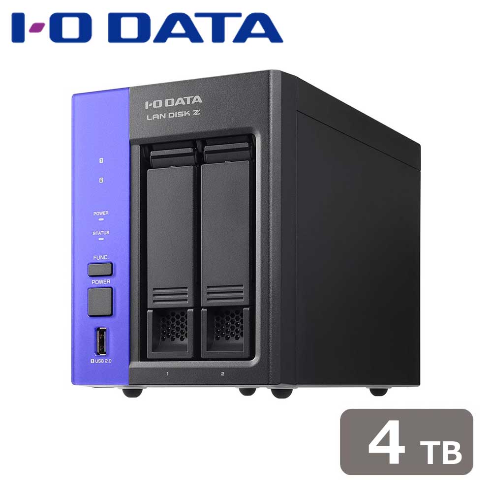 アイ・オー・データ機器｜I-O DATA Windows搭載 小規模利用法人向けNAS 4TB LAN DISK（HDL2-Z10ATBシリーズ） HDL2-Z…