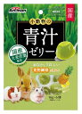 小動物用フード 小動物の青汁ゼリー パイナップル果汁16g×6 ドギーマンハヤシ シヨウドウアオジルゼリ-パイン6(4)