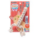 猫用おもちゃ にゃんデント コットンでハミガキ ロング ドギーマンハヤシ コツトンデハミガキロング