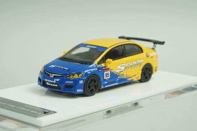 モーターへリックス 1/64 ホンダ Civic TYPE R(FD2) Spoon Customized【M65433DZ-SAE】 ミニカー