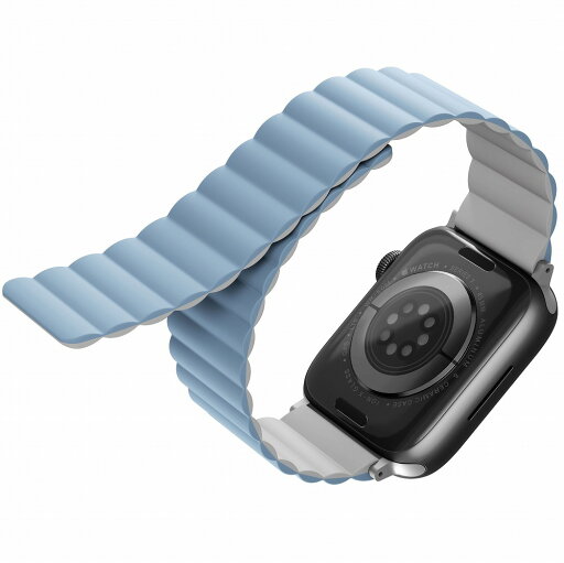 UNIQ Apple Watch 38/40/41mm用 REVERSIBLE MAGNETIC STRAP UNIQ REVIX ARCTIC(WHITE/BLUE) UNIQ-41MM-REVWHTBLU UNIQ Apple Watch 38/40/41mm用 REVERSIBLE MAGNETIC STRAP UNIQ REVIX ARCTIC(WHITE/BLUE) UNIQ-41MM-REVWHTBLU