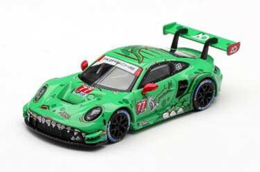 MINI-GT 1/64 ポルシェ 911 GT3 R (992) IMSA セブリング12時間 2025 優勝車 #77 AO Racing(左ハンドル)【MGT01218-L】 ミニカー