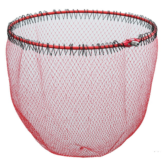 昌栄 ウルトラフレーム 極 ワンピース網付き 38cm 網付き(レッド/ブラック) 827 SIYOUEI タモ