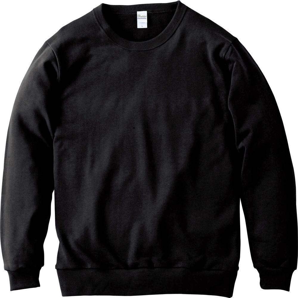 Sweat - Printstar 8.4オンス クルーネック ライトトレーナー（ブラック・サイズ：XL） 00219-MLC-005-XL プリントスター
