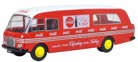 OXFORD 1/76 BMC モバイル ユニット Coca Cola【OX76BMC05CC】 ミニカー