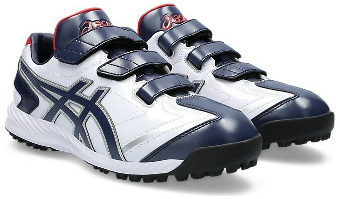 アシックス 野球 トレーニングシューズNEOREVIVE TR 3(ホワイト×ピーコート・サイズ：24cm) 1123A042-105-24.0 asics ネオリバイブ TR 3