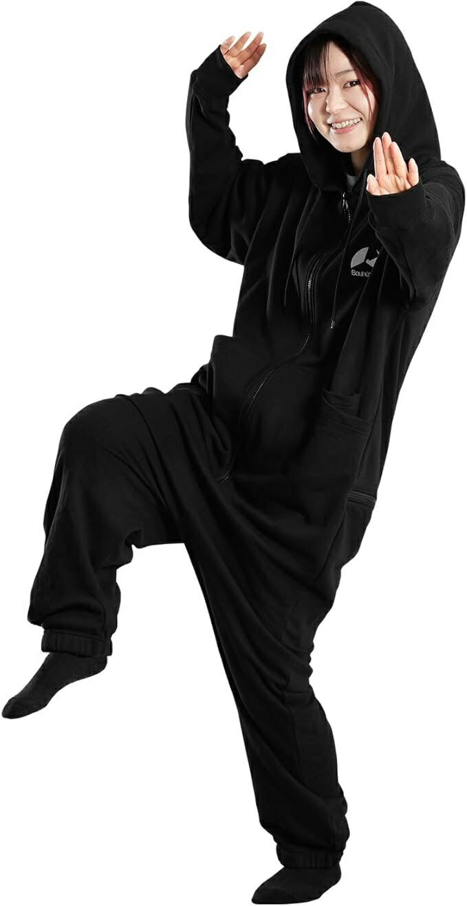 バウヒュッテ ダメ着XV スウェット(XL) BAL-001XL-BK Bauhutte