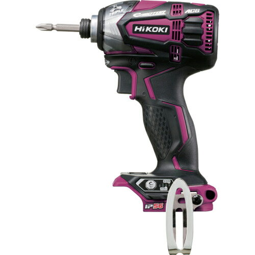 HiKOKI 14.4V コードレスインパクトドライバ 172N・m パワフルレッド (本体のみ) WH14DDL2(NNR) ハイコーキ(日立工機)