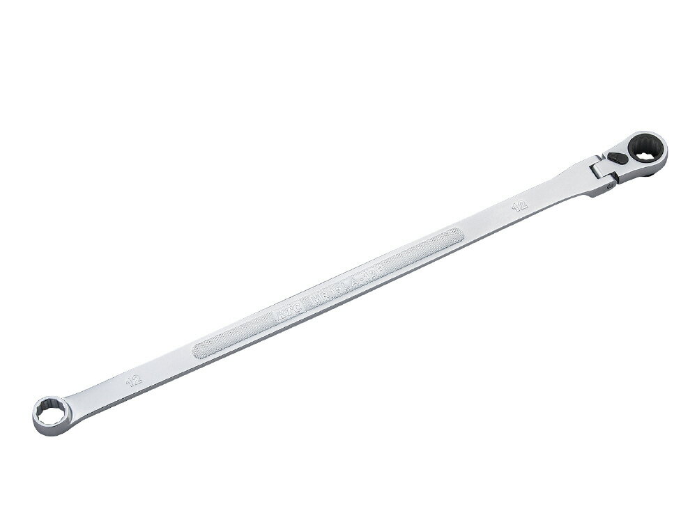 KTC(京都機械工具) 超ロングラチェットメガネレンチ(首振りタイプ) 12mm MR15LA-12F KTC