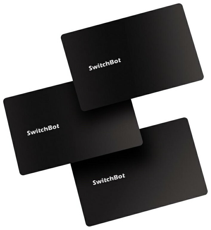 W2500030 SwitchBot SwitchBot カード　3枚入り(キーパット、指紋認証パッド専用) SwitchBot [W2500030]