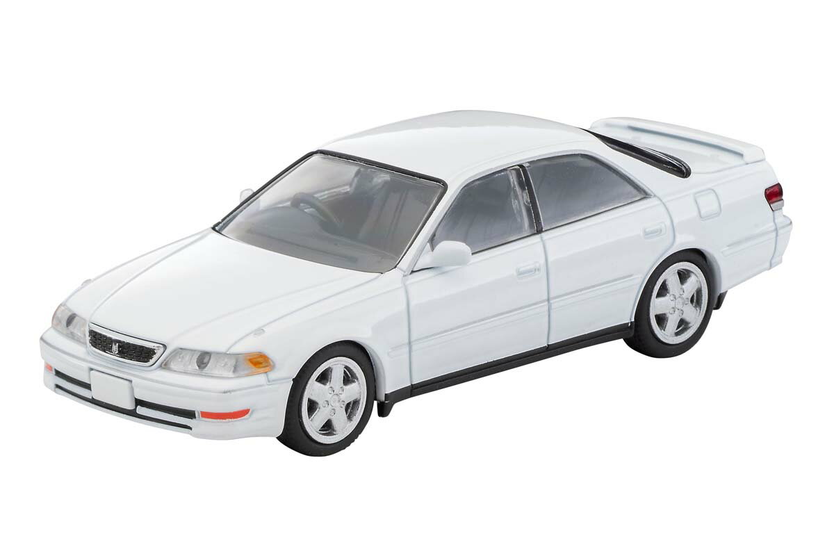 トミーテック 1/64 LV-N299a トヨタ マークII 2.5ツアラーV（白） 98年式 ミニカー