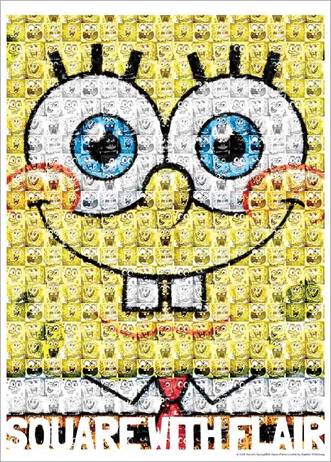 アップルワン スポンジ・ボブ 『SPONGEBOB MOSAIC（スポンジ・ボブ モザイク）』 500ピース【500-337】 ジグソーパズル