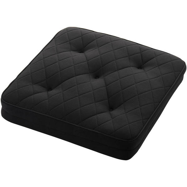 樂天商城 - BONFORM クッション 底上げクッション サイズ：440×440×90mm カラー：ブラック 5231-12BK ボンフォーム　 目線矯正 視野確保