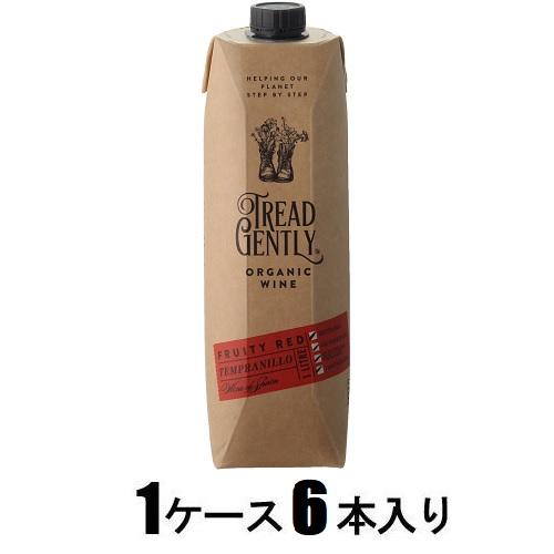 トレッド・ジェントリー オーガニック テンプラニーリョ 1000ml×6本（赤ワイン） トレッド・ジェントリー トレツトジエントリ-テンプラリ-ニヨ jism-14780343 Joshin web 家電とPCの大型専門店 パッケージ画像