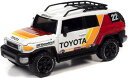 Auto World 1/64 2007 トヨタ FJ クルーザー レース #22 ホワイト/レッド/イエロー ミニカー