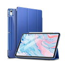 ESR iPad Air（第4世代）用 ウルトラスリム Smart Folioケース（ネイビーブルー） ES20208