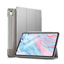 ESR iPad Air（第4世代）用 ウルトラスリム Smart Folioケース（シルバーグレー） ES20210