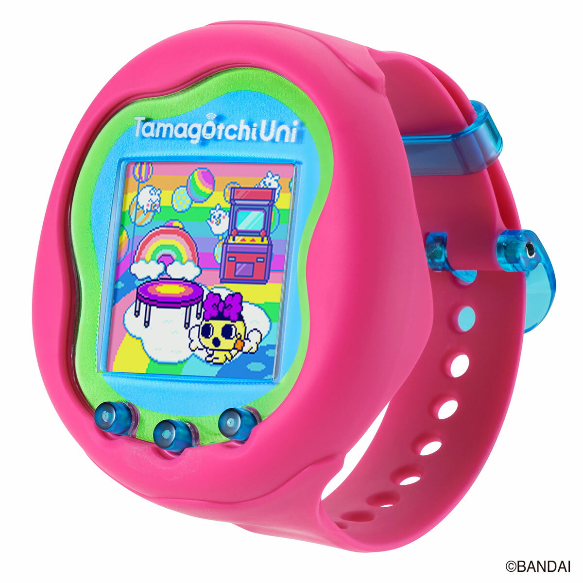 電子ペット バンダイ Tamagotchi Uni Pink