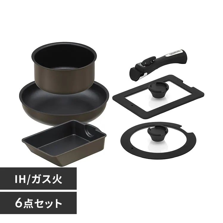 アイリスオーヤマフライパン6点セッ...