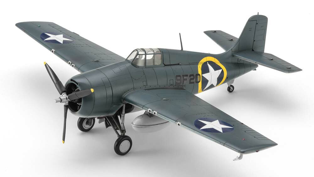 ハセガワ 1/72 F4F-4 ワイルドキャット “第9戦闘飛行隊”【02536】 プラモデル