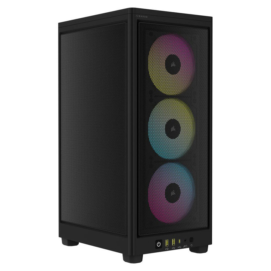 CORSAIRiRZAj ~j^[^PCP[X iCUE 2000D RGB AIRFLOW - ITX Tower - Black CC-9011246-WW