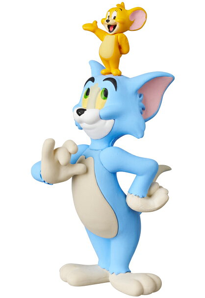 メディコム・トイ UDF TOM AND JERRY Classic Color Ver. 『JERRY on TOM’s HEAD』 フィギュア
