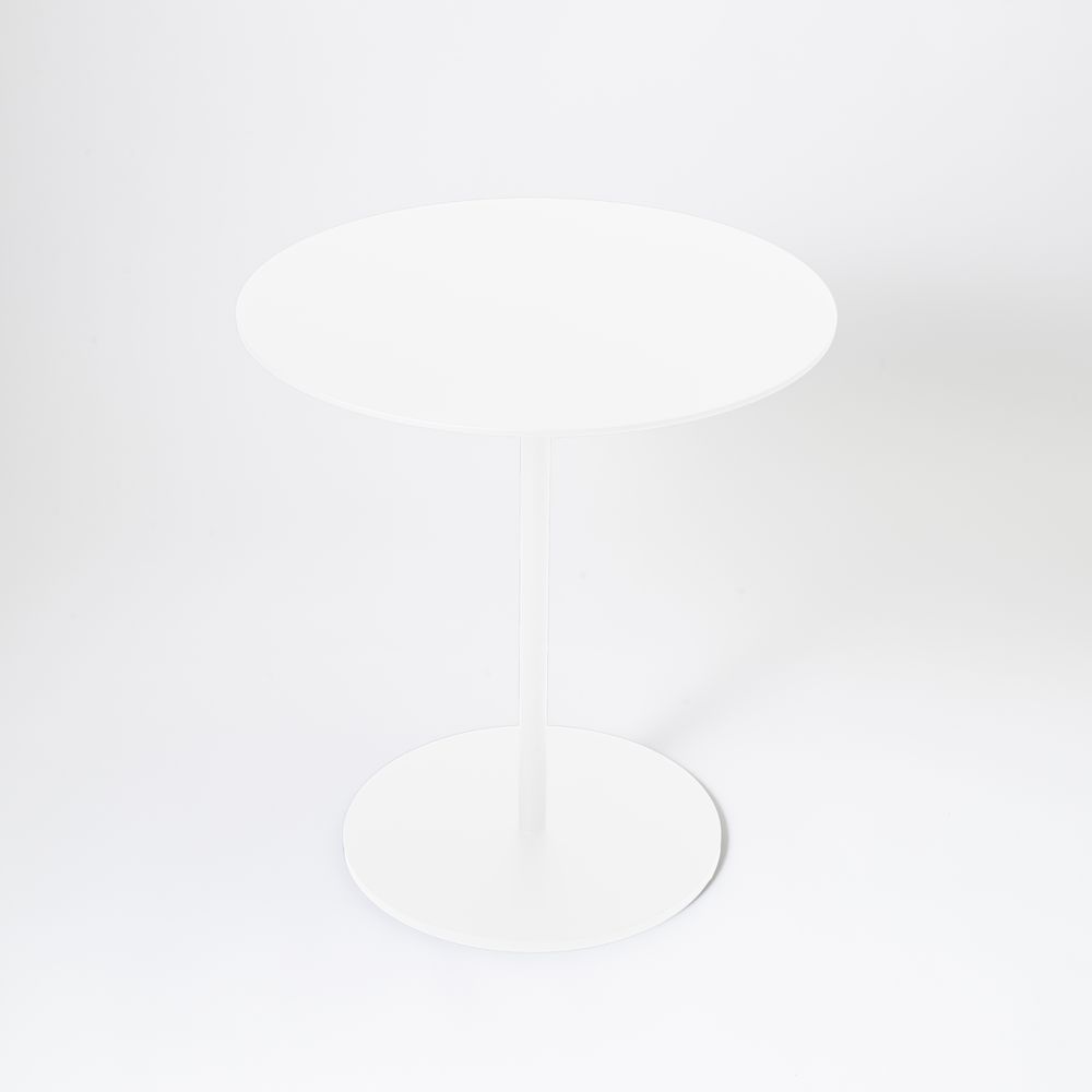 Katzden (カツデン) 丸テーブル　Athletic Table Sサイズ（艶消しホワイト） ATH-T-S-MW 