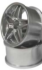 TOPLINE BLITZ BRW03 WHEEL オフセット6 マットシルバー（2個入）【EW-0206MS】 ラジコン用