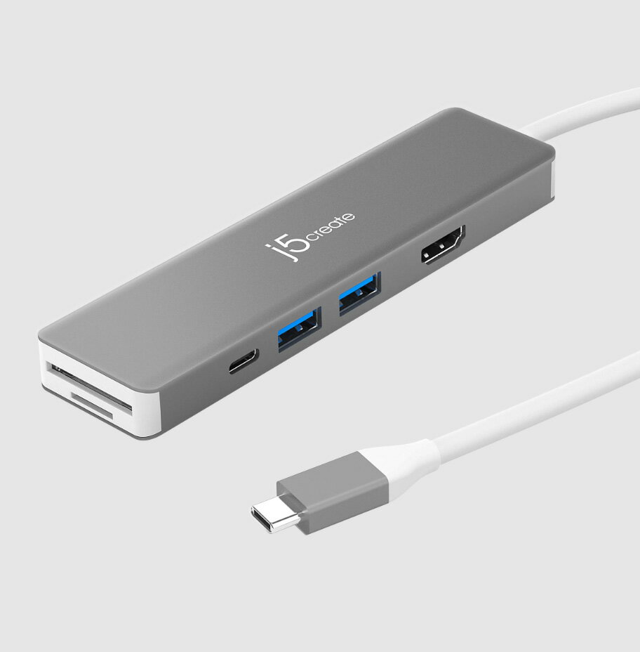 ジェイファイブクリエイト 4K60 エリート USB-C; 10Gbps マルチアダプター JCD390 j5create(2.0)
