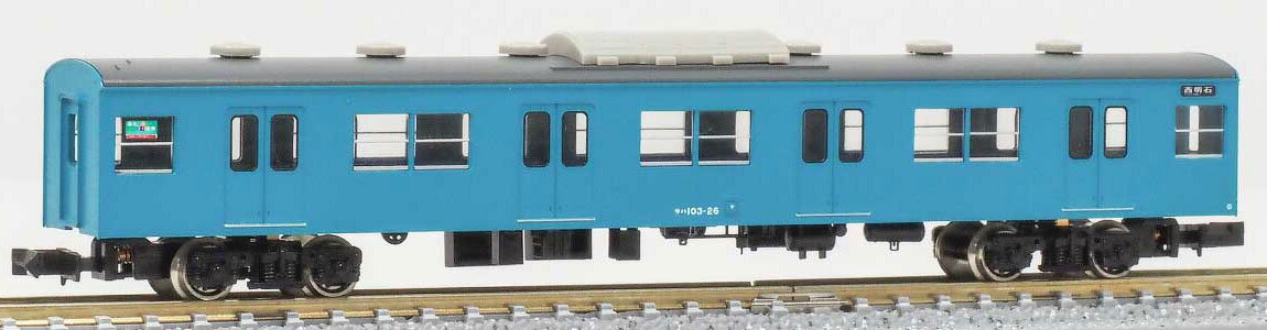 ［鉄道模型］グリーンマックス (Nゲージ) 1273W JR103系関西形 サハ103（初期車・スカイブルー） 1両キット