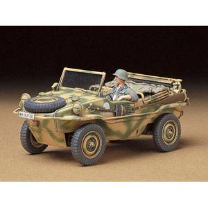 タミヤ 1/35 ミリタリーミニチュアシリーズ Pkw.K2s シュビムワーゲン166型  プラモデル