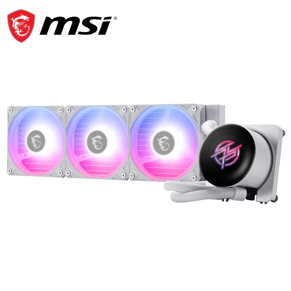 MSI｜エムエスアイ 水冷一体型CPUクーラー MPG CORELIQUID P13 360（ホワイト） CORELIQUIDP13-360-WH
