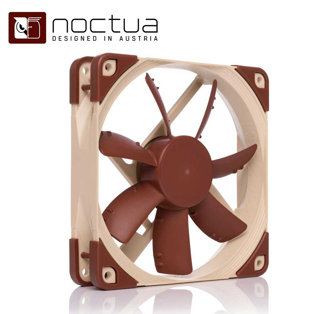 Noctua｜ノクチュア PCケースファン [120mm /1200RPM] （ブラウン） NF-S12A-PWM（楽天・Joshin web 家電とPCの大型専門店）