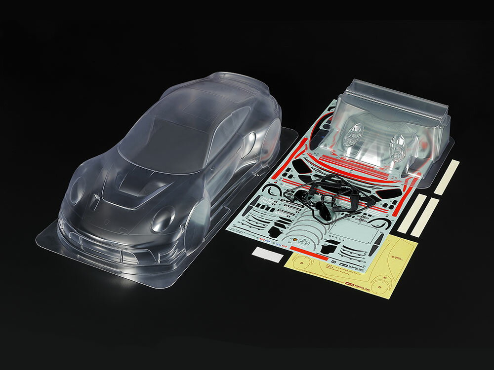 タミヤ SP.1752 1/10RC ポルシェ 911 GT3 R (992) スペアボディセット【51752】 ラジコンパーツ
