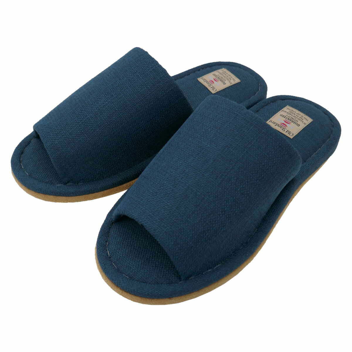 オクムラ スリッパ オールドスタンダード外縫い (サイズL・ブルー)【適応サイズ：約25〜27.5cm】 443066(オクムラ) [443066オクムラ]