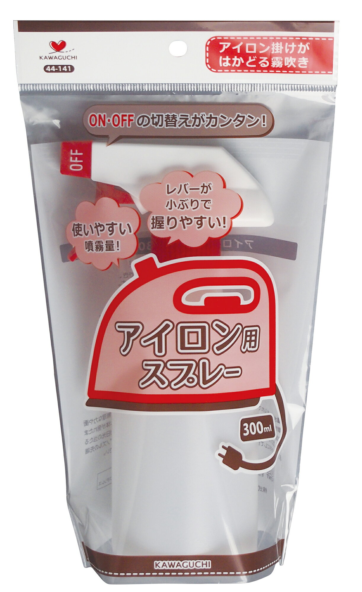 44-141 KAWAGUCHI アイロン用スプレー 300ml カワグチ