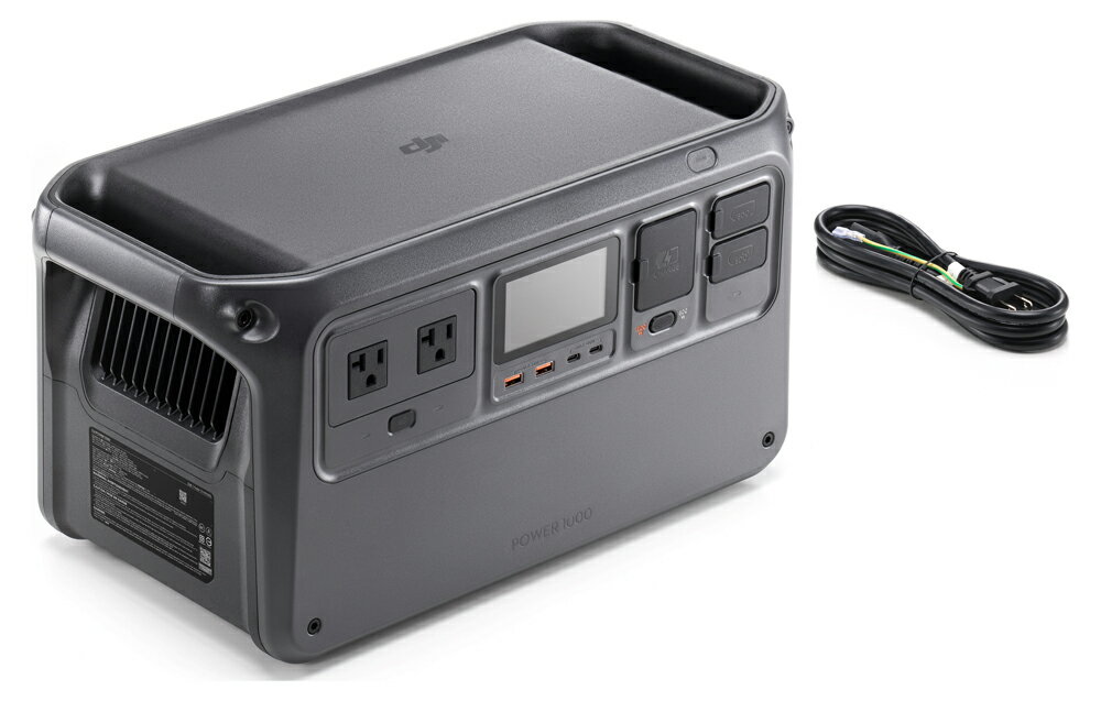 DJI JAPAN ポータブル電源 1024Wh AC出力コンセント2口 USB-C出力搭載 DY0001 DJI Power 1000 [DY0001]