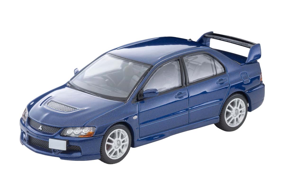 トミーテック 1/64 LV-N376b 三菱 ランサー エボリューション IX GSR （青） 2005年式【340140】 ミニカー