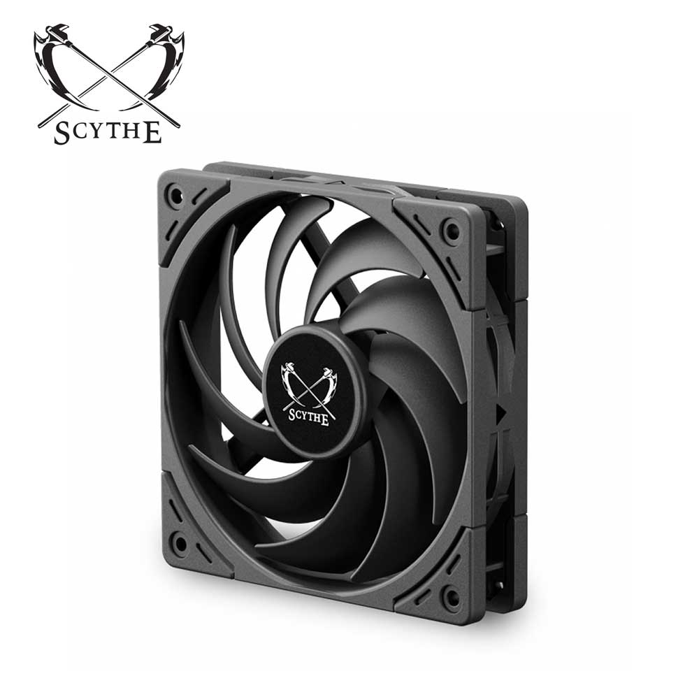 サイズ｜SCYTHE 120mm PWM仕様 ケースファン 1200rpmモデル（ブラック） WS1225FD12-P