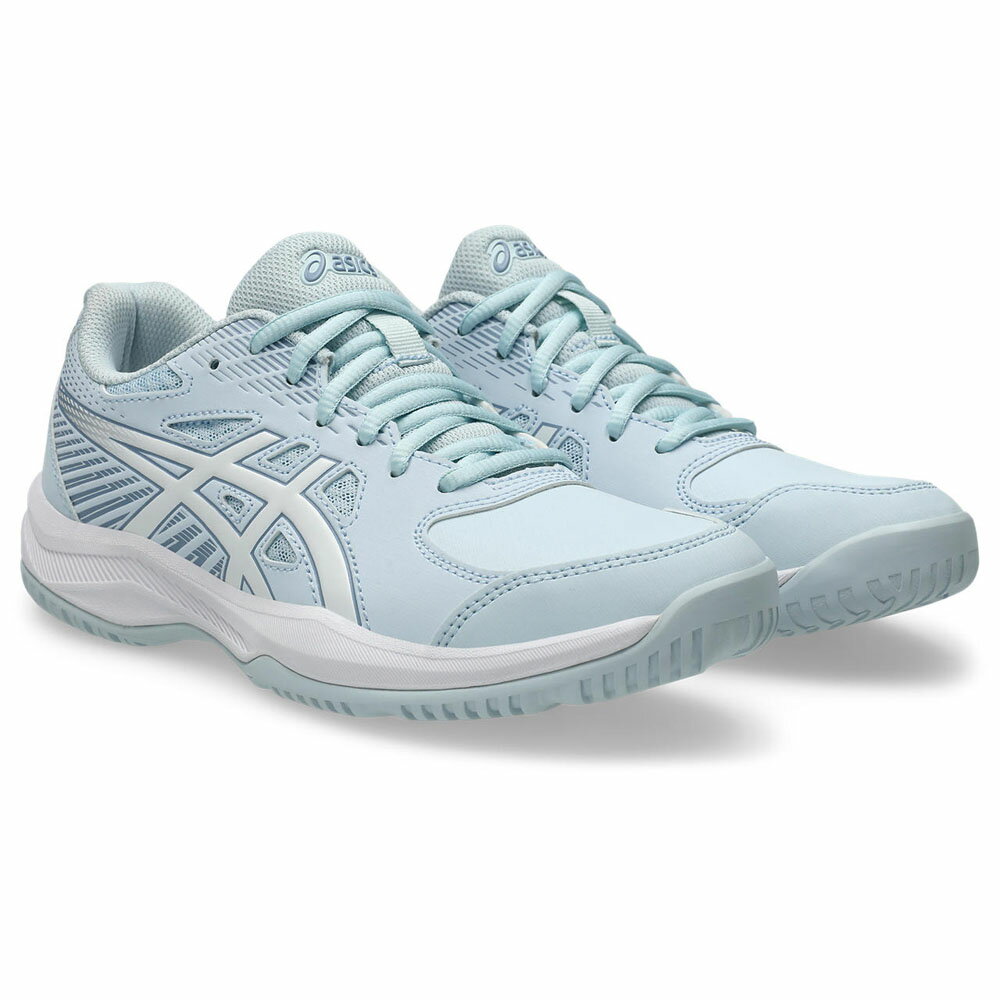 アシックス レディース テニスシューズ COURT SLIDE 4 オールコート（Sky/White・サイズ：23.0cm） 1042A283-401-23.0 asics