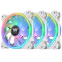 Thermaltake（サーマルテイク） PCケースファン SWAFAN 12 RGB Radiator Fan TT Premium Edition White 3Pack CL-F145-PL12SW-A