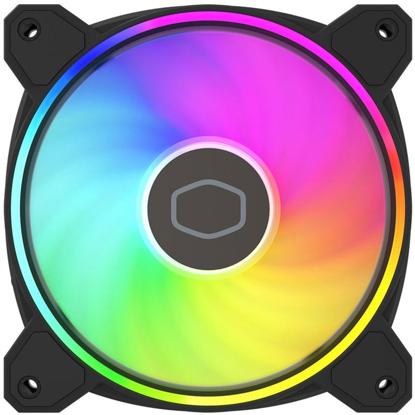 Cooler Master｜クーラーマスター ファン MasterFan MF120 Halo2 120mm RGBファン MFL-B2DN-21NP2-R2