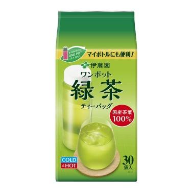 伊藤園 ワンポットエコティーバッグ 抹茶入り緑茶(3.0g×30袋)
